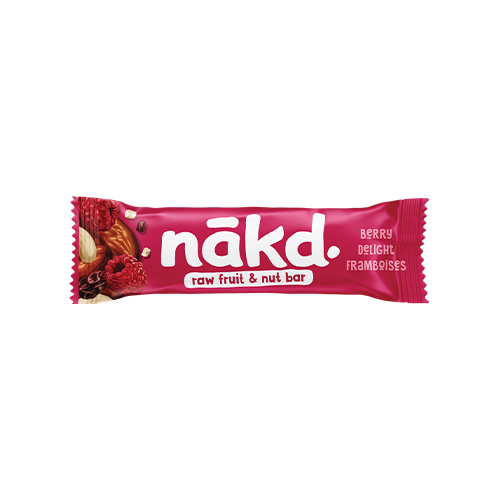 NAKD raw barre cajou-framboise 35 g x 18 pc - Distributeur alimentaire  snacking