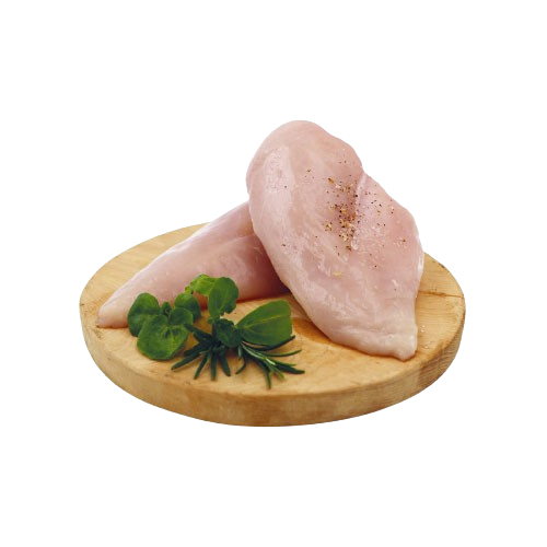 Filet de poulet cru halal 180g + IQF - 2,5 kg x 4 pc